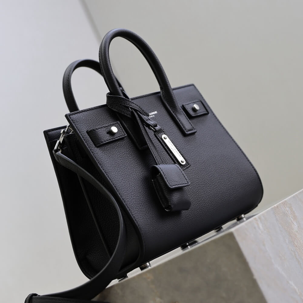 YSL SAC DE JOUR IN SMOOTH LEATHER   NANO(HIGH-END GRADE)