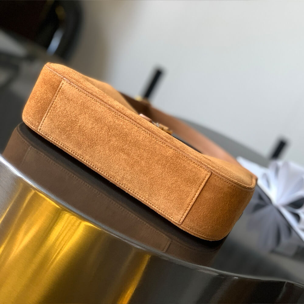 YSL LE 5 A 7 HOBO BAG IN SUEDE