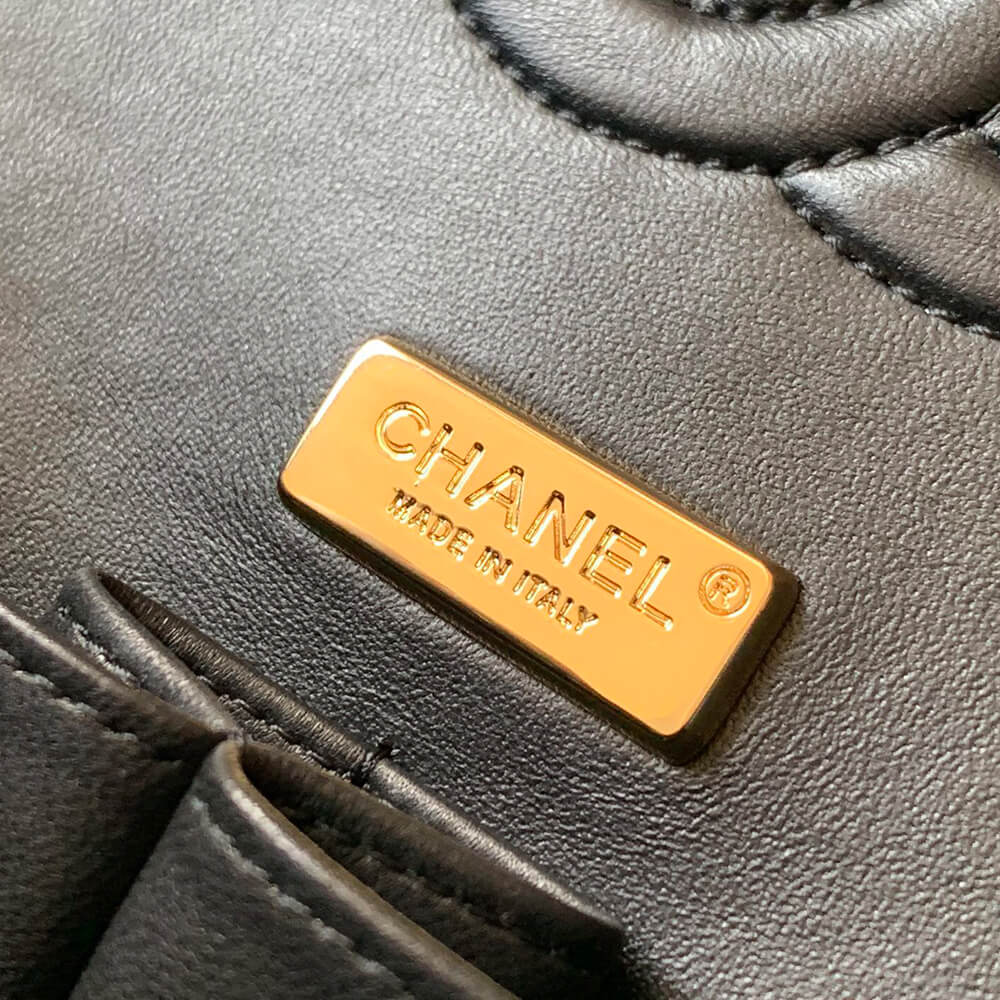 CHANEL Pearl Classic Double Flap Handbag(HIGH-END GRADE)