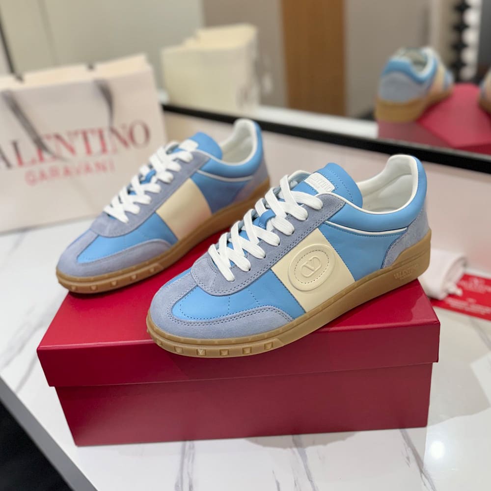 VALENTINO Women s UPVILLAGE calfskin low-top sneakers