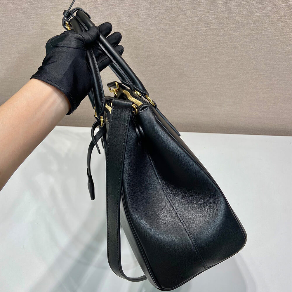 Large Prada New Galleria leather bag(HIGH-END GRADE)