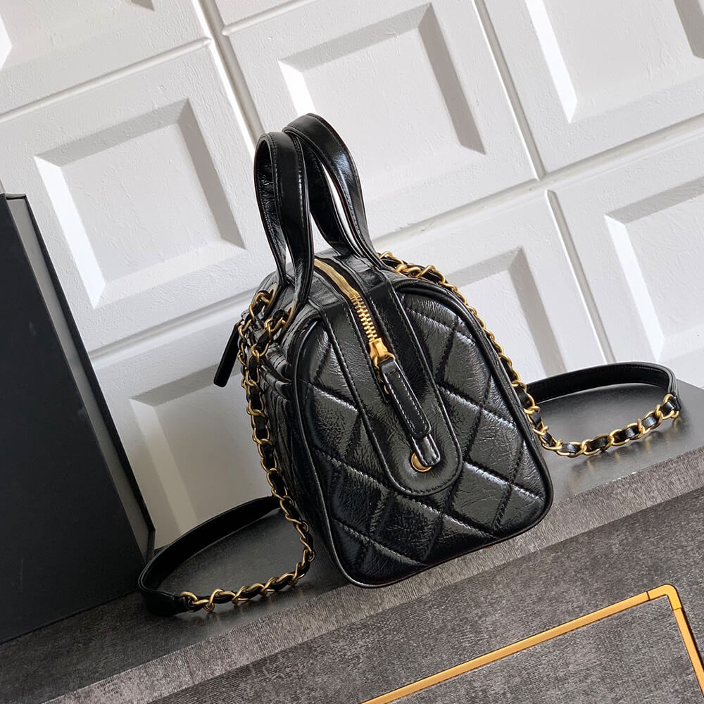 Chanel Large Bowling Bag(HIGH-END GRADE)