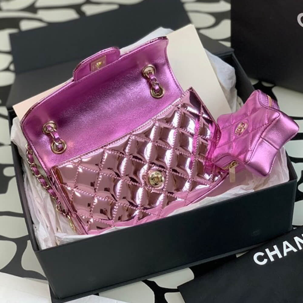 CHANEL MINI FLAP BAG(HIGH-END GRADE)