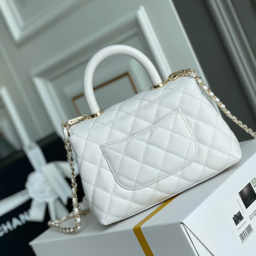 Chanel MINI COCO Handle Bag(HIGH-END GRADE)