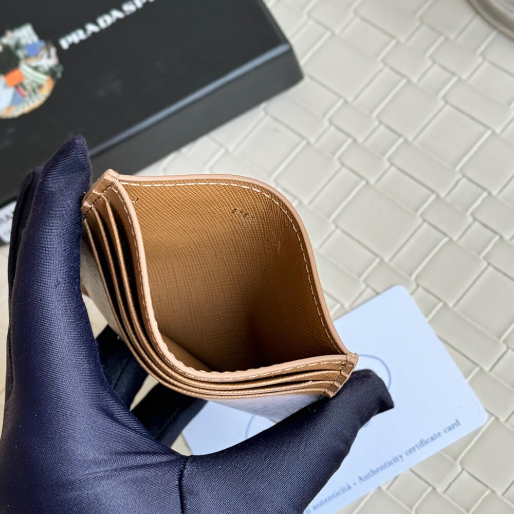 Prada Saffiano Leather Card Holder
