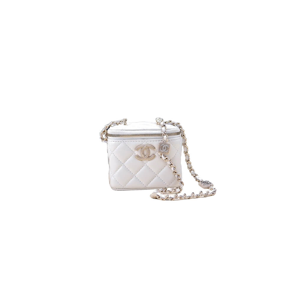 CHANEL Small Vanity with Chain(HIGH-END GRADE)