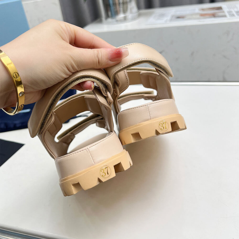 PRADA Nappa leather sandals
