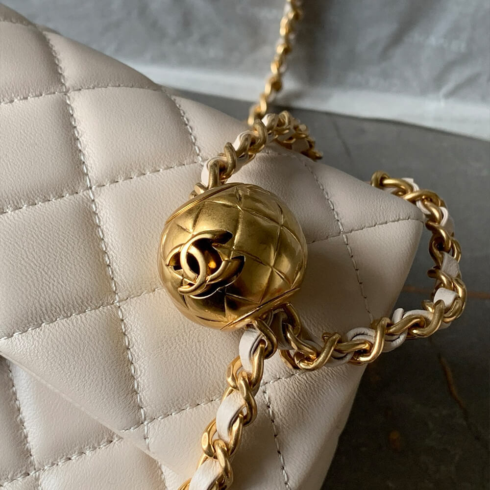 Chanel Pearl Crush Mini Rectangular Flap