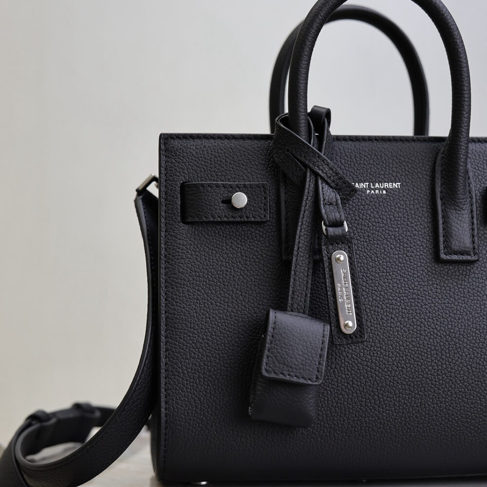 YSL SAC DE JOUR IN SMOOTH LEATHER   NANO(HIGH-END GRADE)