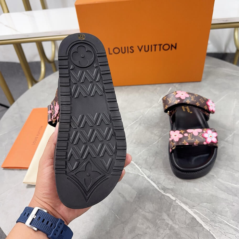 LV x TM LV Sunset Flat Comfort Mule