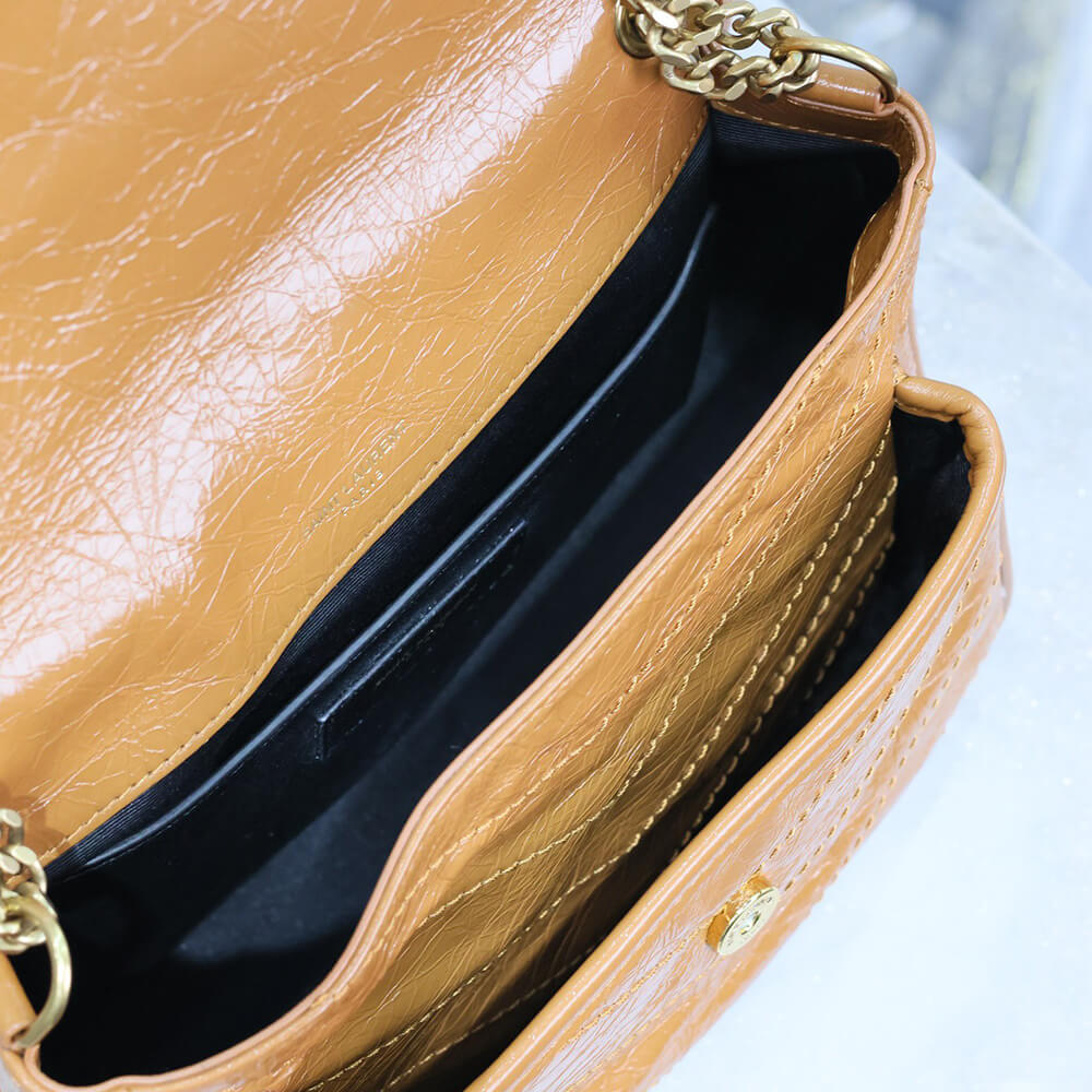 YSL NIKI baby in vintage leather(HIGH-END GRADE)