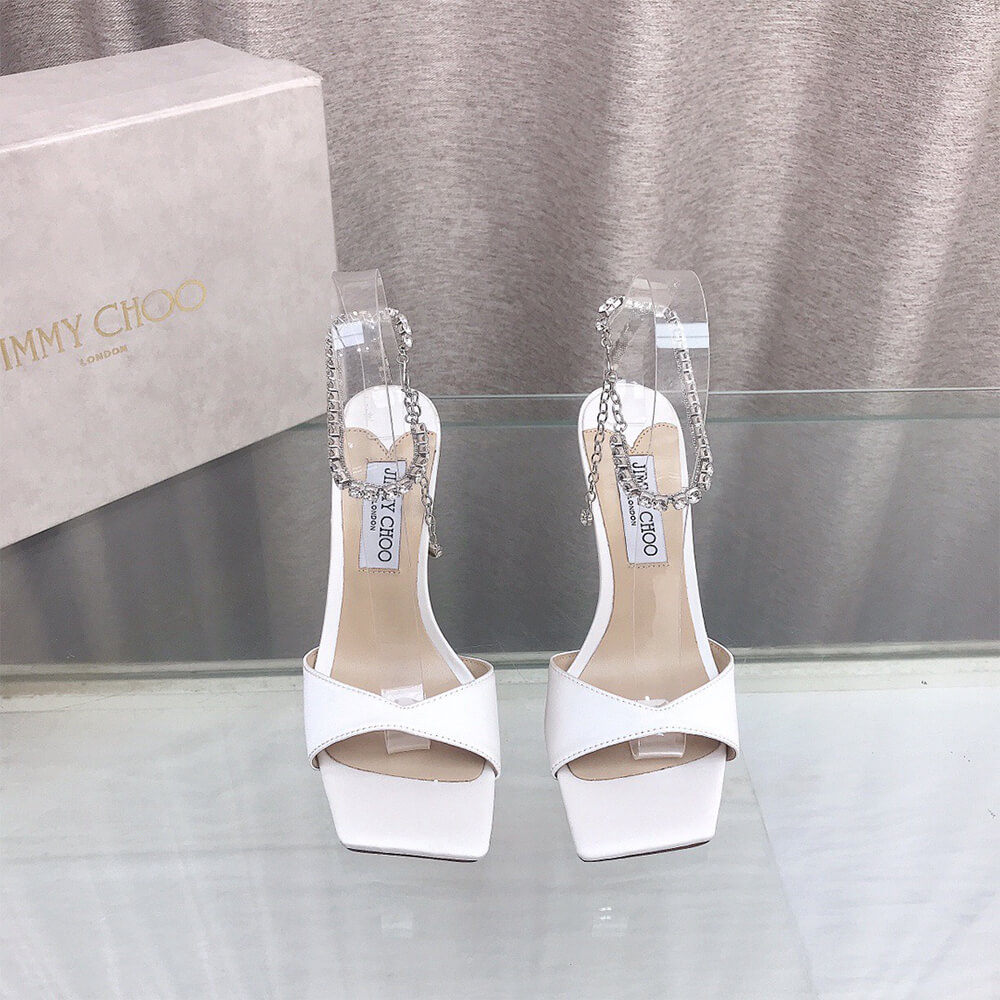 JIMMY CHOO Saeda Sandal 100