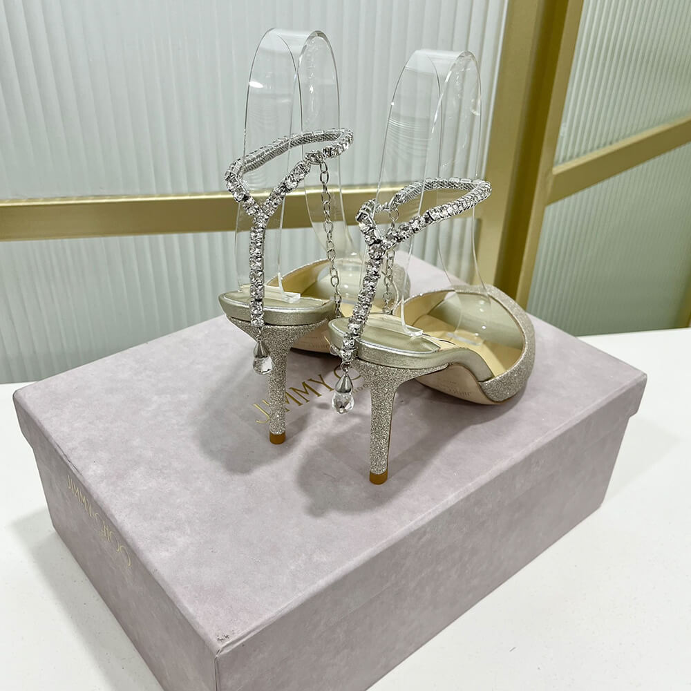 JIMMY CHOO Saeda Sandal 85