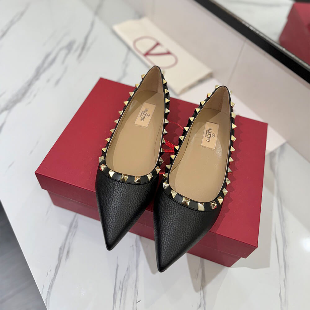 VALENTINO ROCKSTUD BALLET FLAT