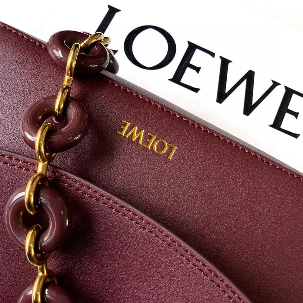 Loewe Medium Ola bag in smooth calfskin(HIGH-END GRADE)