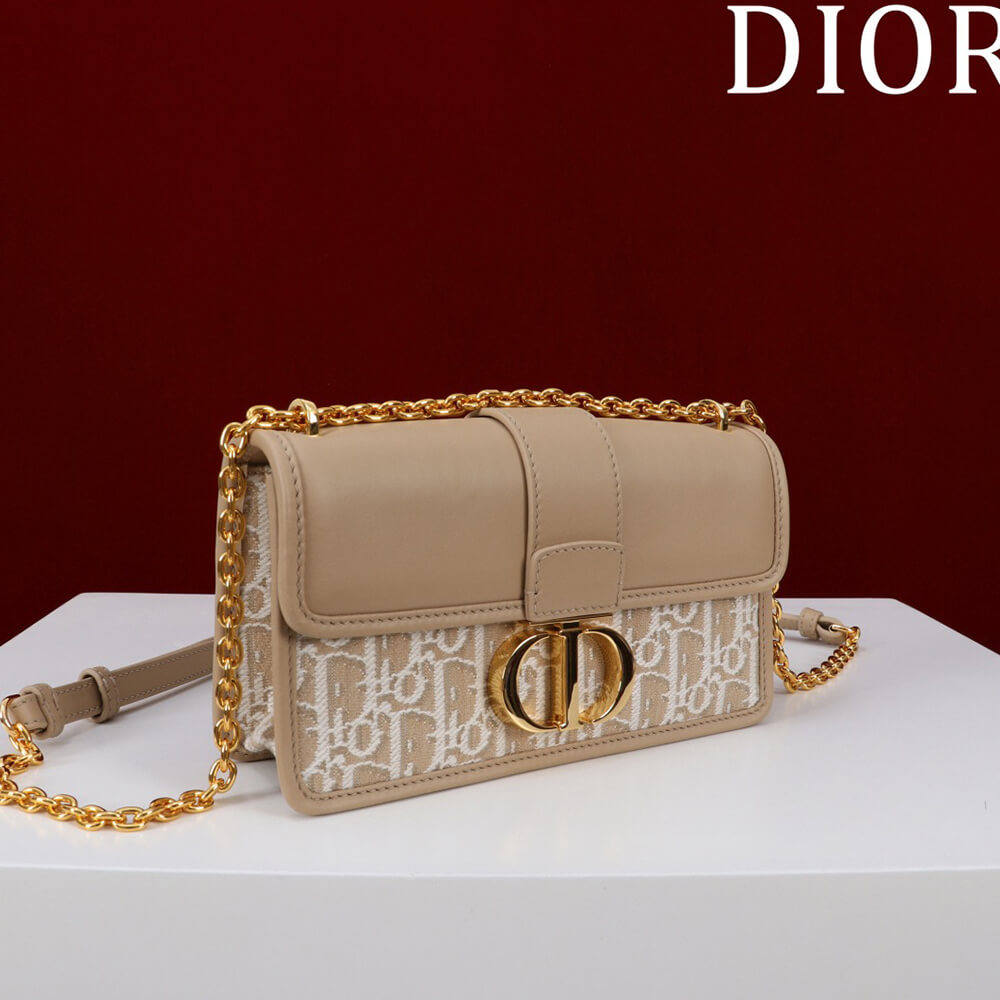 Dior 30 Montaigne East-West Bag with Chain(HIGH-END GRADE)