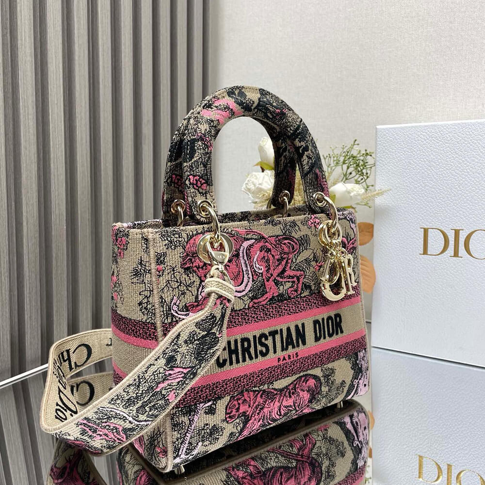 Medium Dioriviera Lady D-Lite Bag