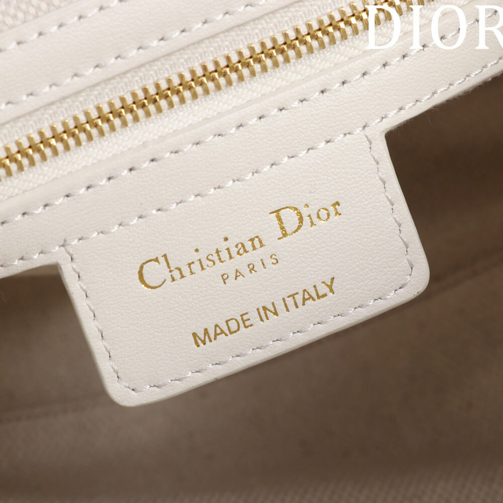 Dior Medium D-Journey Bag in Vintage Smooth Calfskin(HIGH-END GRADE)