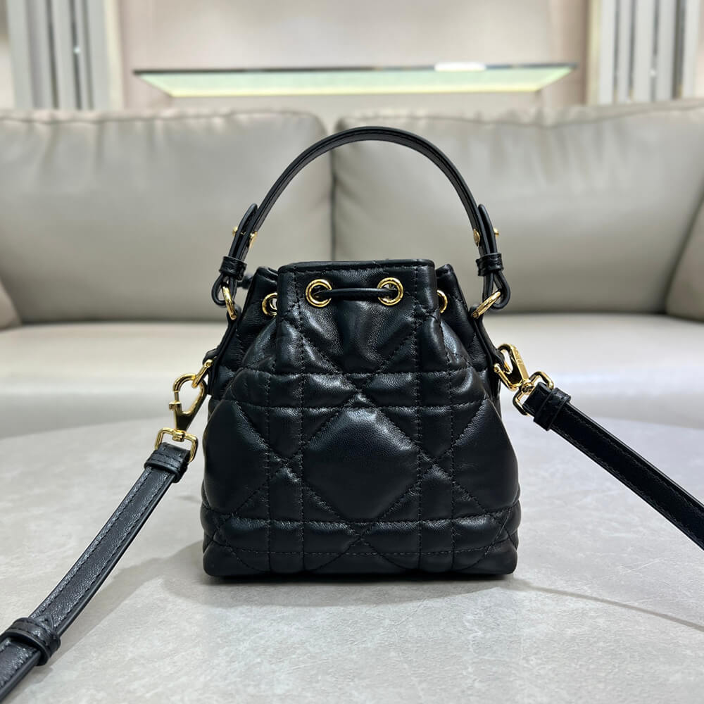 Dior Caro Nano Bucket Bag(HIGH-END GRADE)