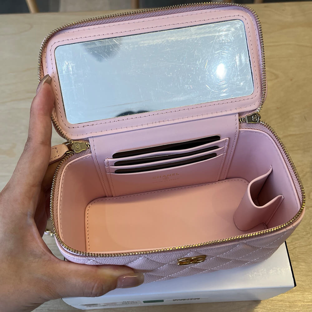 CHANEL Small Vanity Case(high-end grade)