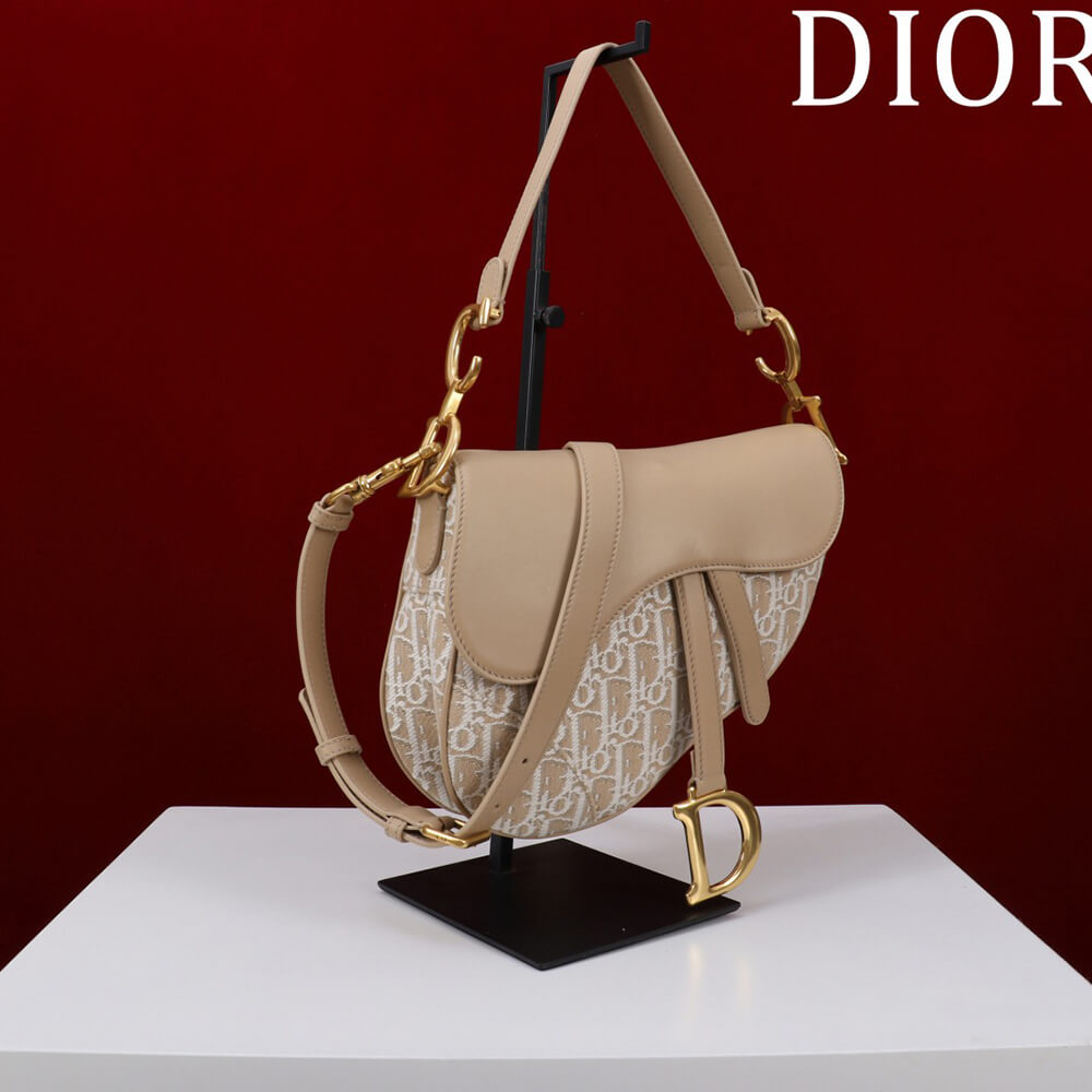 Dior Saddle Bag with Strap(HIGH-END GRADE)