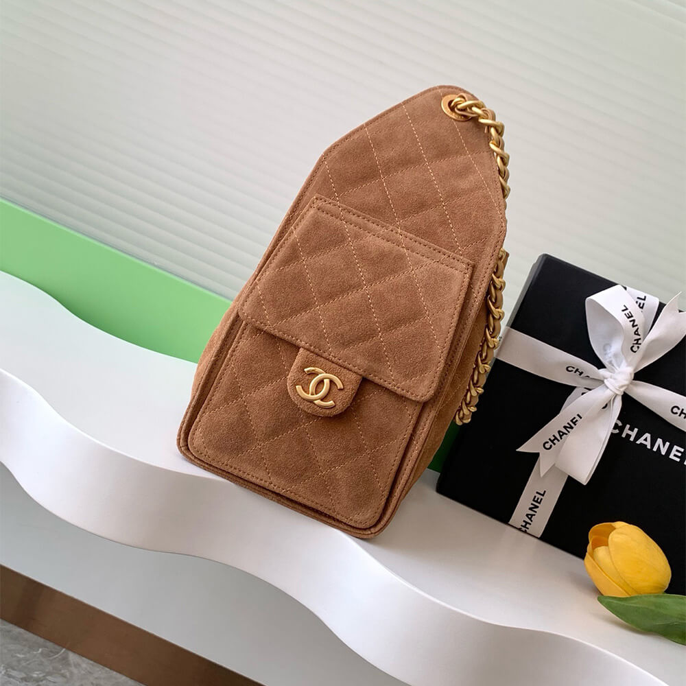CHANEL 25 Small Handbag SUEDE(high-end grade)