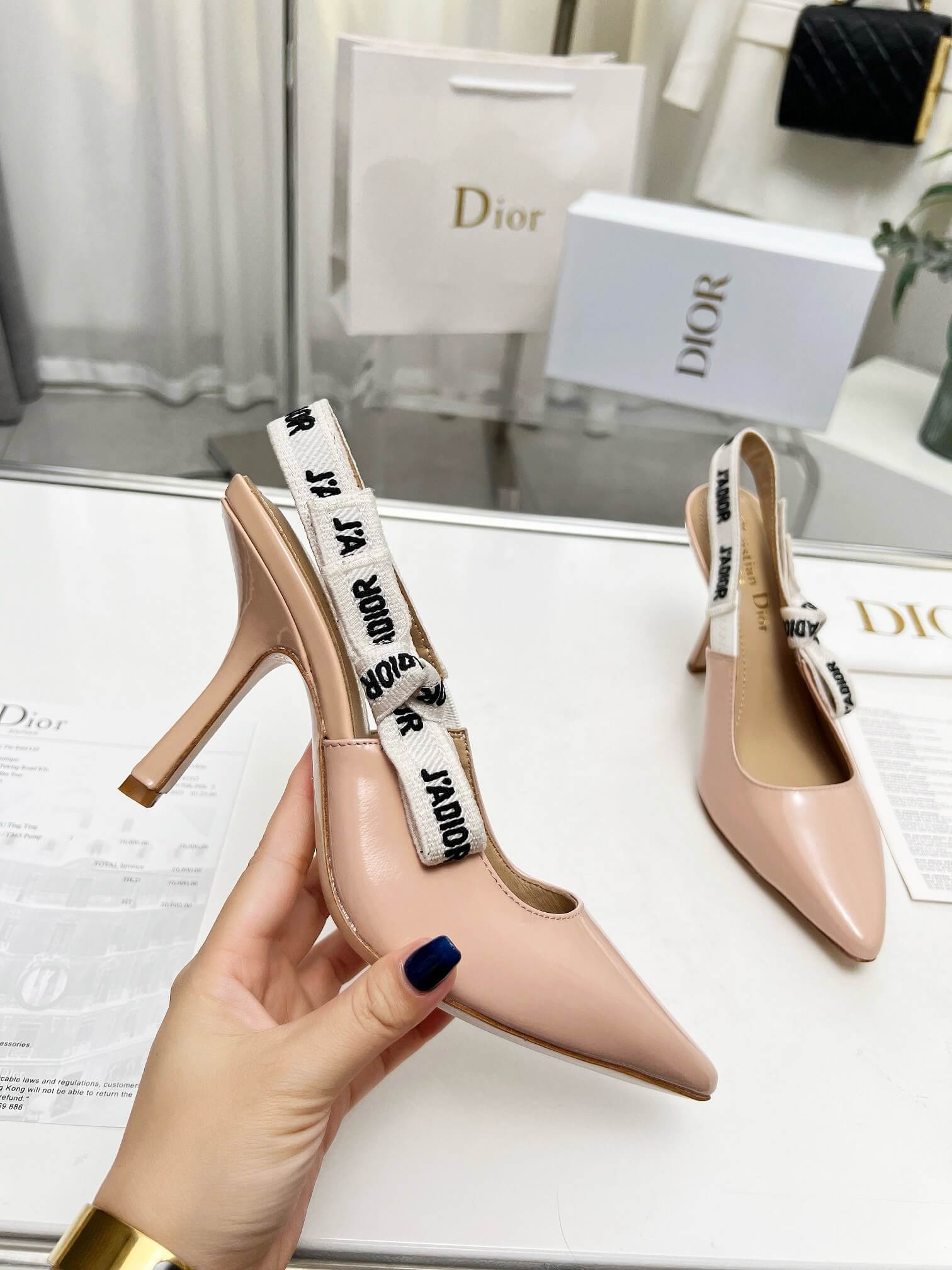 J Adior Slingback Pump