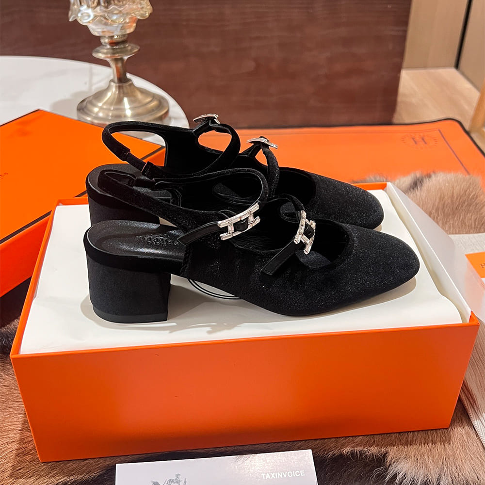 HERMES Jackie 50 pump