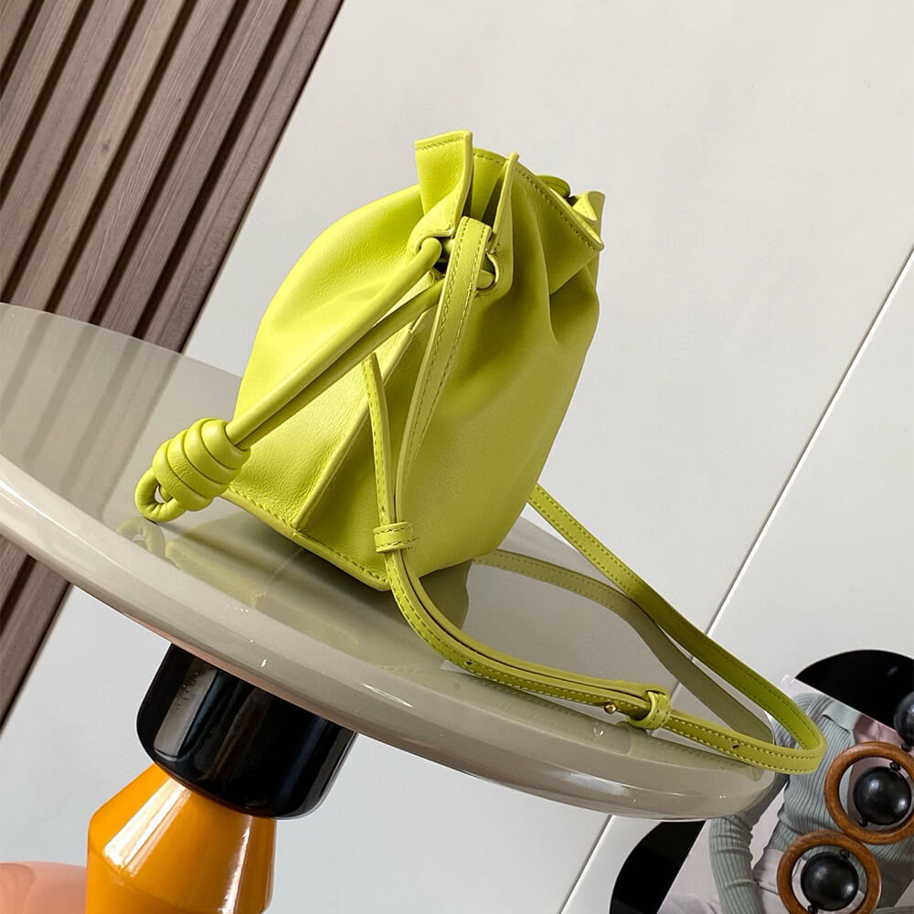 Loewe Mini Flamenco clutch in nappa calfskin(HIGH-END GRADE)