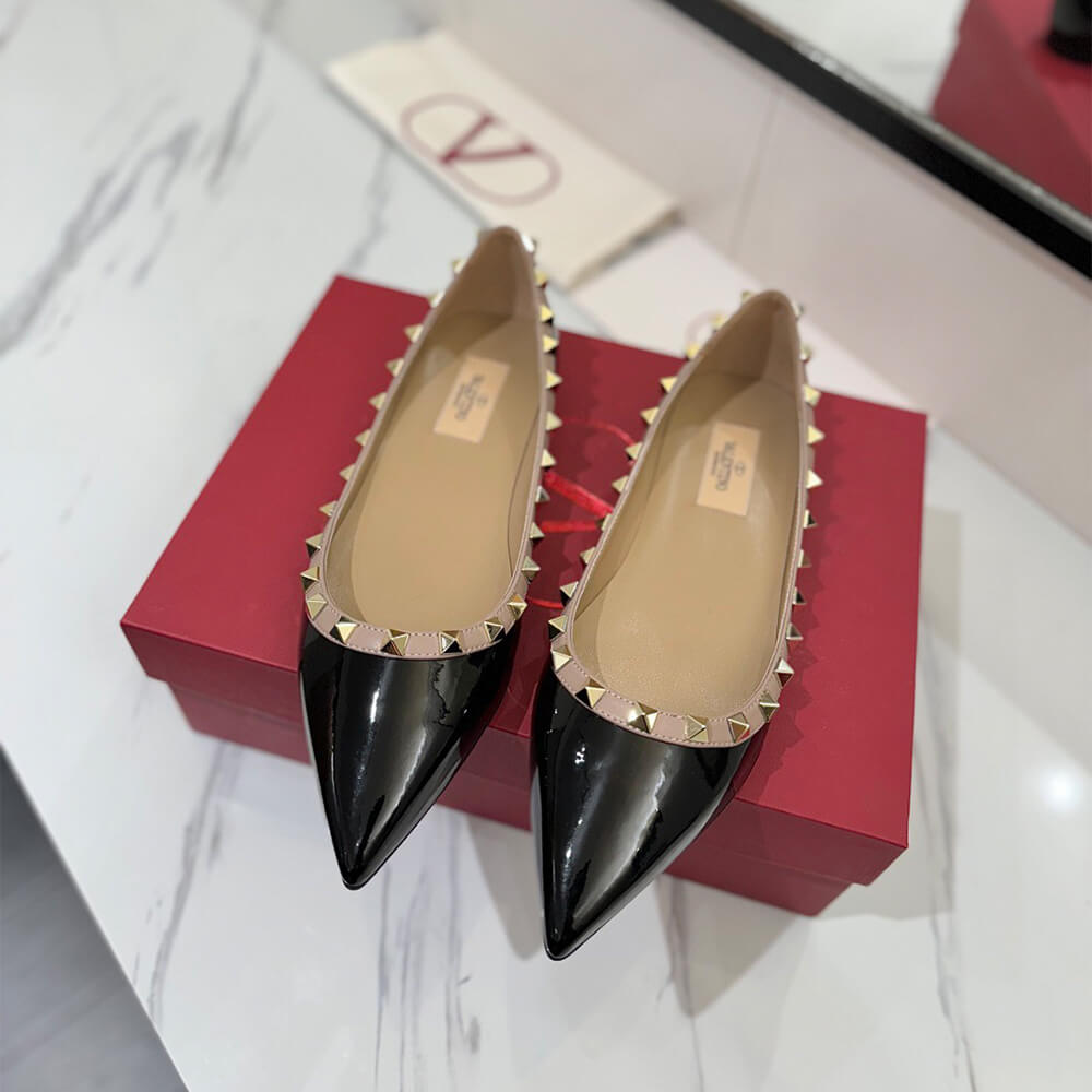 VALENTINO ROCKSTUD BALLET FLAT