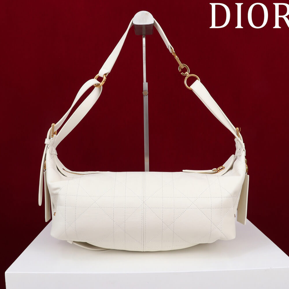 Dior Medium D-Journey Bag in Vintage Smooth Calfskin(HIGH-END GRADE)